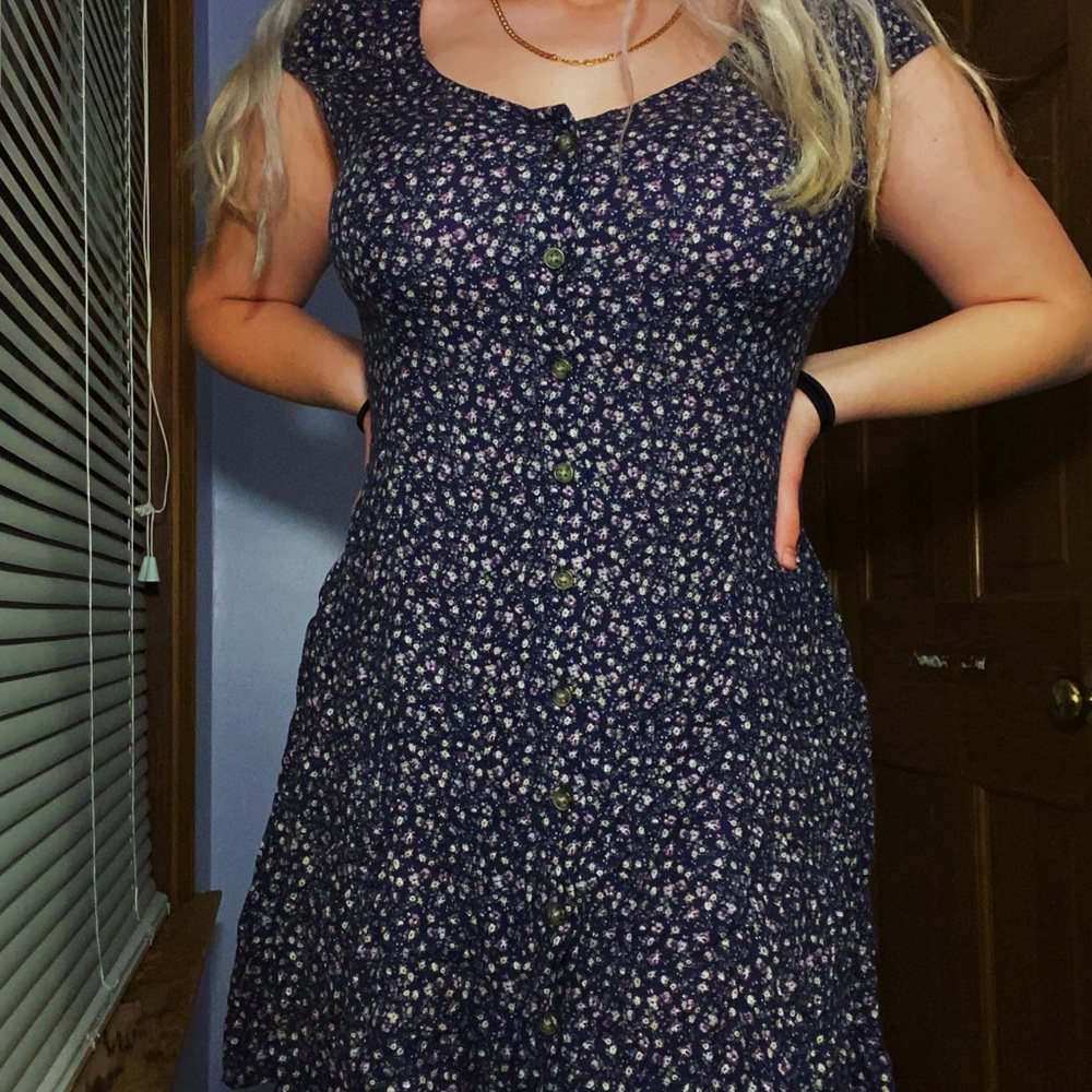 Floral American Eagle dress